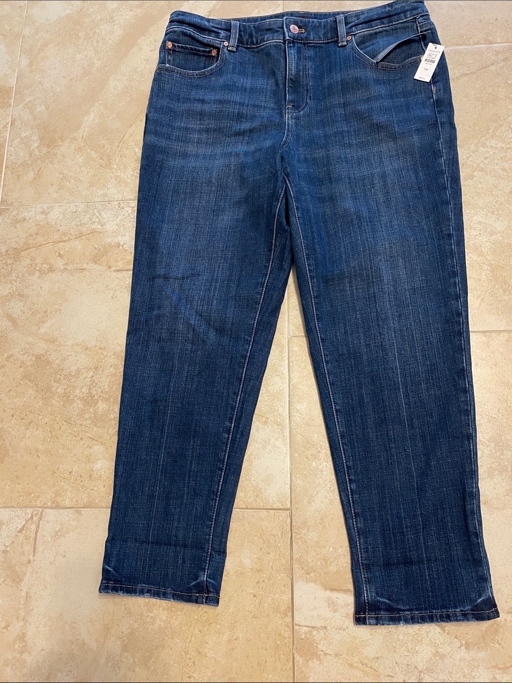 Talbots 12p jeans NWT